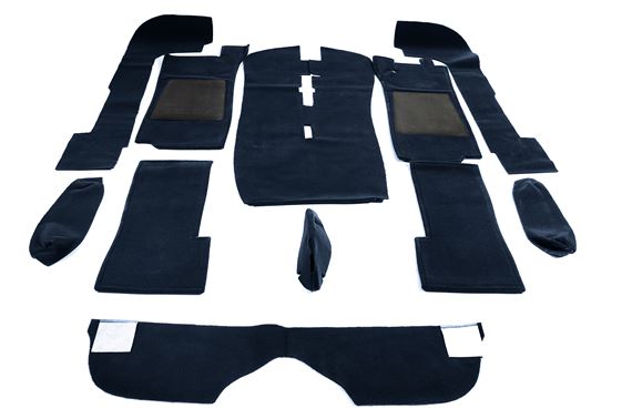 Triumph Stag Carpet Set - RHD - Passenger Area - Tufted - Navy Blue - RS1644NAVYBLUE